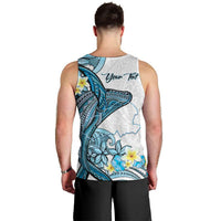 Personalised Aloha Hawaii Kahoolawe Island Men Tank Top Target Isle Map With Humpback Whale LT14 - Polynesian Pride