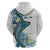 Personalised Aloha Hawaii Kahoolawe Island Zip Hoodie Target Isle Map With Humpback Whale