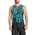 Matariki New Zealand Men Tank Top Maori New Year Tiki Turquoise Version LT14