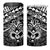 Matariki New Zealand 4 in 1 Can Cooler Tumbler Maori New Year Tiki Black Version