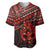 Matariki New Zealand Baseball Jersey Maori New Year Tiki Red Version LT14