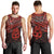 Matariki New Zealand Men Tank Top Maori New Year Tiki Red Version LT14