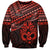 Matariki New Zealand Sweatshirt Maori New Year Tiki Red Version LT14