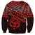 Matariki New Zealand Sweatshirt Maori New Year Tiki Red Version LT14