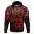 Custom Matariki New Zealand Hoodie Maori New Year Tiki Red Version LT14