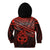 Personalised Matariki New Zealand Kid Hoodie Maori New Year Tiki Red Version LT14