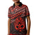 Personalised Matariki New Zealand Kid Polo Shirt Maori New Year Tiki Red Version LT14