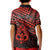 Personalised Matariki New Zealand Kid Polo Shirt Maori New Year Tiki Red Version LT14