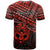 Custom Matariki New Zealand T Shirt Maori New Year Tiki Red Version LT14