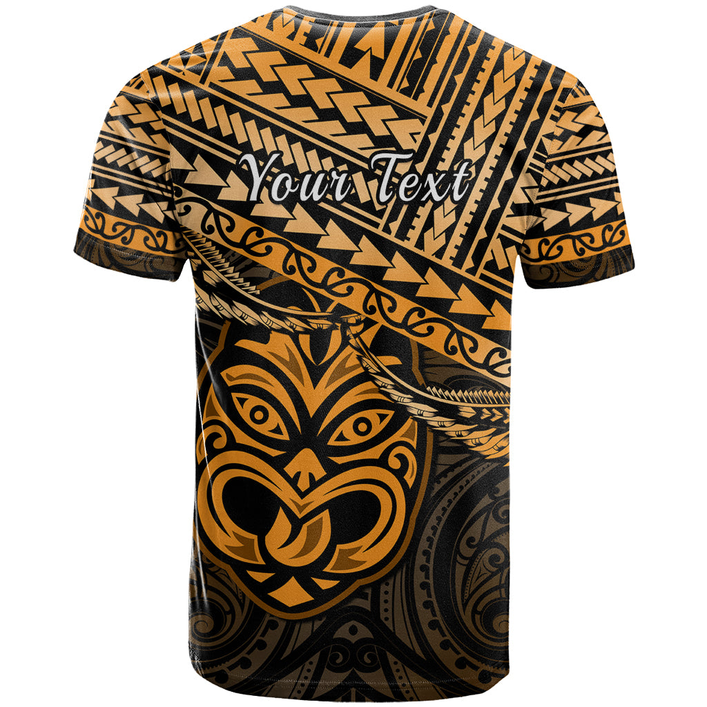 Custom Matariki New Zealand T Shirt Maori New Year Tiki Gold Version LT14