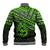 Matariki New Zealand Baseball Jacket Maori New Year Tiki Green Version LT14