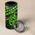 Matariki New Zealand 4 in 1 Can Cooler Tumbler Maori New Year Tiki Green Version