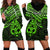 Matariki New Zealand Hoodie Dress Maori New Year Tiki Green Version LT14