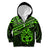 Matariki New Zealand Kid Hoodie Maori New Year Tiki Green Version LT14