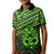 Matariki New Zealand Kid Polo Shirt Maori New Year Tiki Green Version LT14