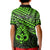 Personalised Matariki New Zealand Kid Polo Shirt Maori New Year Tiki Green Version LT14