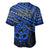 Matariki New Zealand Baseball Jersey Maori New Year Tiki Blue Version LT14