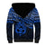 Matariki New Zealand Sherpa Hoodie Maori New Year Tiki Blue Version LT14