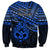 Matariki New Zealand Sweatshirt Maori New Year Tiki Blue Version LT14