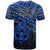 Matariki New Zealand T Shirt Maori New Year Tiki Blue Version LT14