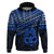 Custom Matariki New Zealand Hoodie Maori New Year Tiki Blue Version LT14