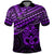 Matariki New Zealand Polo Shirt Maori New Year Tiki Purple Version LT14