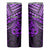 Matariki New Zealand Skinny Tumbler Maori New Year Tiki Purple Version