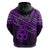 Custom Matariki New Zealand Hoodie Maori New Year Tiki Purple Version LT14