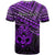 Custom Matariki New Zealand T Shirt Maori New Year Tiki Purple Version LT14