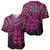 Matariki New Zealand Baseball Jersey Maori New Year Tiki Pink Version LT14