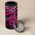 Matariki New Zealand 4 in 1 Can Cooler Tumbler Maori New Year Tiki Pink Version