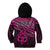 Matariki New Zealand Kid Hoodie Maori New Year Tiki Pink Version LT14