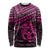 Matariki New Zealand Long Sleeve Shirt Maori New Year Tiki Pink Version LT14