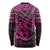 Matariki New Zealand Long Sleeve Shirt Maori New Year Tiki Pink Version LT14