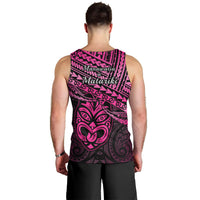 Matariki New Zealand Men Tank Top Maori New Year Tiki Pink Version LT14