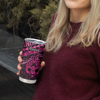 Matariki New Zealand Tumbler Cup Maori New Year Tiki Pink Version