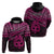 Custom Matariki New Zealand Hoodie Maori New Year Tiki Pink Version LT14