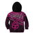 Personalised Matariki New Zealand Kid Hoodie Maori New Year Tiki Pink Version LT14