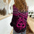 Personalised Matariki New Zealand Women Casual Shirt Maori New Year Tiki Pink Version LT14