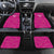 Custom New Zealand Silver Fern Rugby Car Mats Go Aotearoa - Pink Version