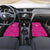 Custom New Zealand Silver Fern Rugby Car Mats Go Aotearoa - Pink Version