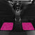 Custom New Zealand Silver Fern Rugby Car Mats Go Aotearoa - Pink Version