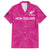 Custom New Zealand Silver Fern Rugby Hawaiian Shirt Go Aotearoa - Pink Version
