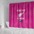 Custom New Zealand Silver Fern Rugby Shower Curtain Go Aotearoa - Pink Version