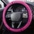 Custom New Zealand Silver Fern Rugby Steering Wheel Cover Go Aotearoa - Pink Version