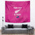 Custom New Zealand Silver Fern Rugby Tapestry Go Aotearoa - Pink Version