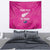 Custom New Zealand Silver Fern Rugby Tapestry Go Aotearoa - Pink Version