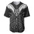 Kia Kaha Te Reo Maori Baseball Jersey Aotearoa Hei Tiki With Hongi