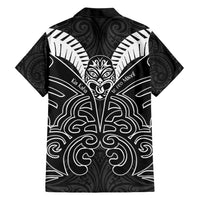 Kia Kaha Te Reo Maori Hawaiian Shirt Aotearoa Hei Tiki With Hongi LT14 - Polynesian Pride