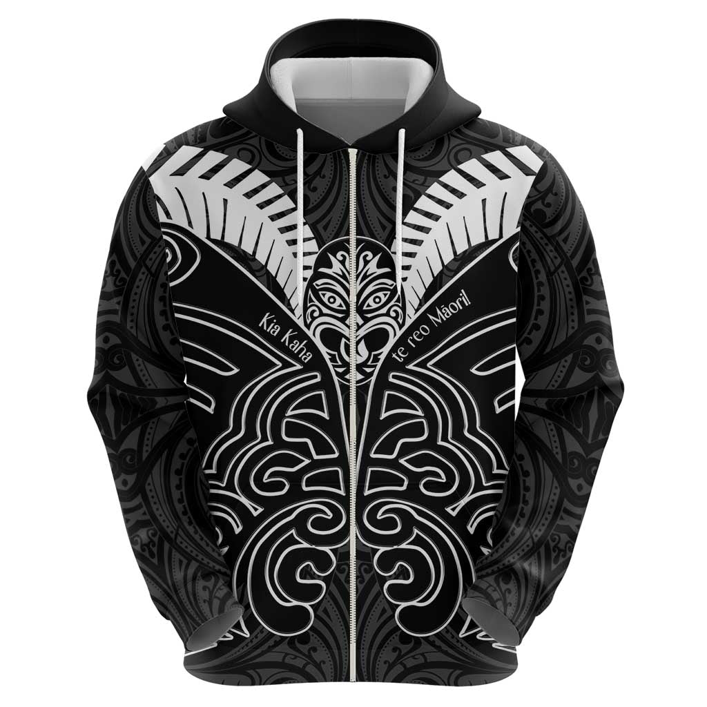 Kia Kaha Te Reo Maori Hoodie Aotearoa Hei Tiki With Hongi